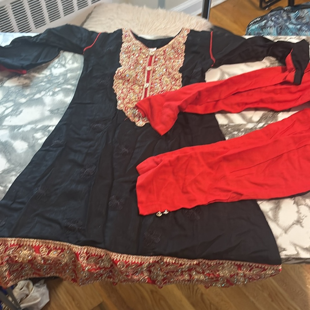Salwar kameez 2 pc girls 5-7 year old girl